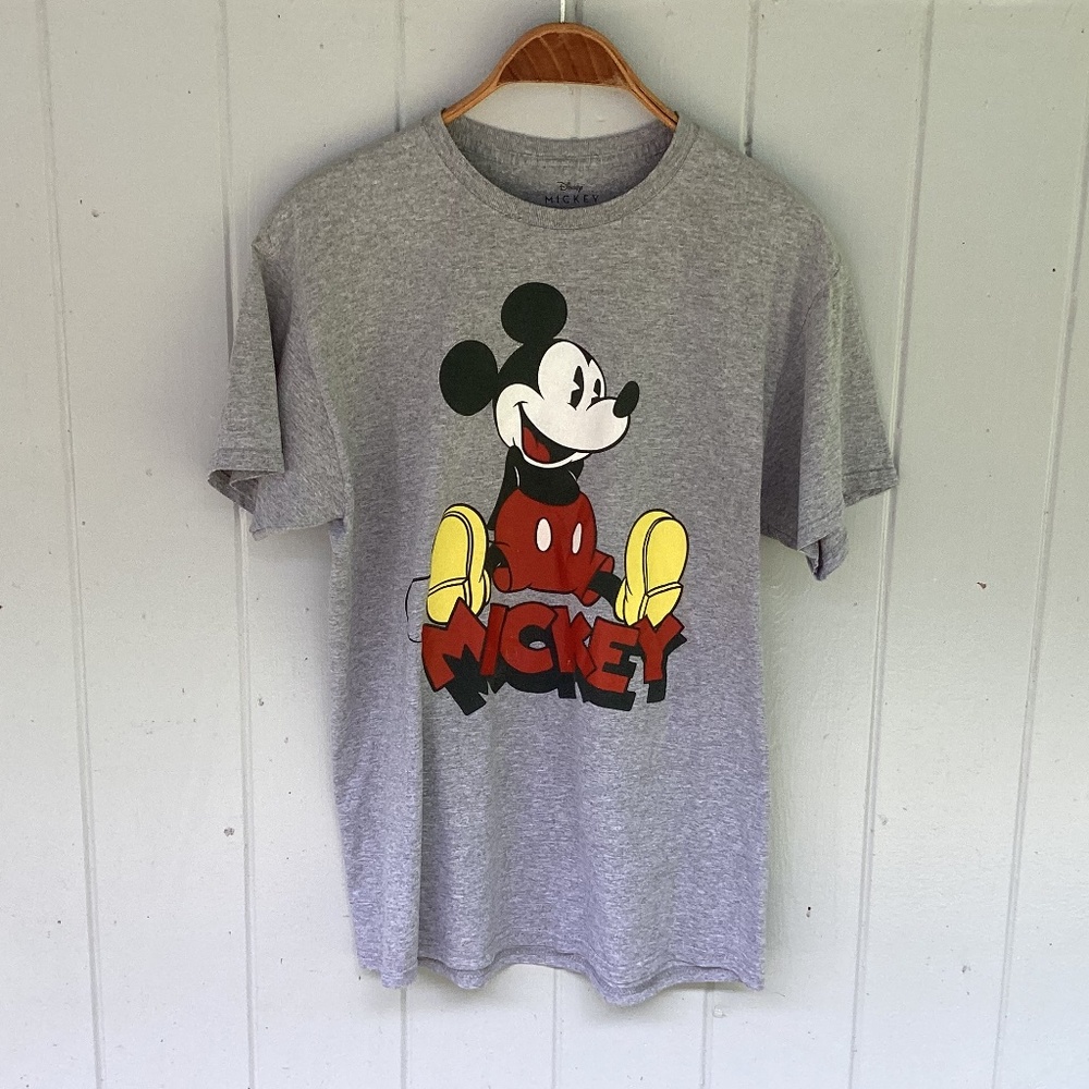 Mickey Mouse DISNEY top GRAPHIC tee TSHIRT m
